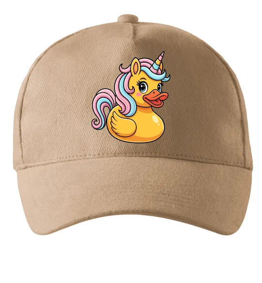 Кепка Unicorn duck Пісочний фото