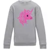 Детский Свитшот Sparkle unicorn Серый меланж фото