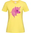Женская футболка Sparkle unicorn Лимонный фото