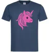 Чоловіча футболка Sparkle unicorn Темно-синій фото