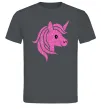 Чоловіча футболка Sparkle unicorn Графіт фото