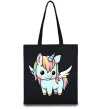 Эко-сумка Rainbowdash unicorn Черный Эко-сумка Rainbowdash unicorn Черный фото