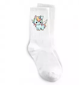 Носки Rainbowdash unicorn Белый фото