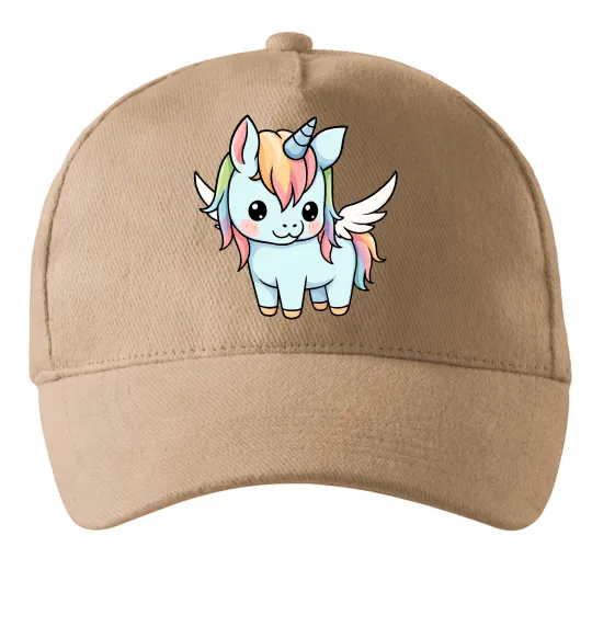 Кепка Rainbowdash unicorn Пісочний фото