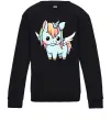 Детский Свитшот Rainbowdash unicorn Черный фото