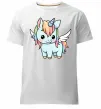 Чоловіча преміум футболка Rainbowdash unicorn Білий фото