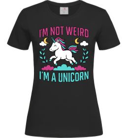 Женская футболка I`m not weird