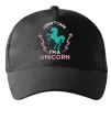 Кепка I`m unicorn Черный фото