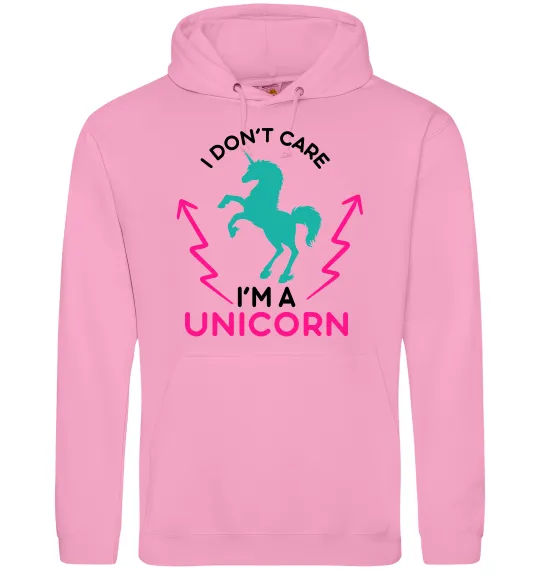 Жіноча толстовка (худі) I`m unicorn Рожевий фото