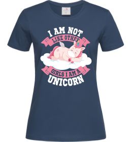 Женская футболка I am not like other girls