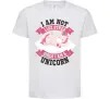 Детская футболка I am not like other girls Белый фото