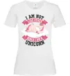 Женская футболка I am not like other girls Белый фото