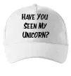 Кепка Have you seen my unicorn Белый фото