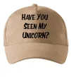 Кепка Have you seen my unicorn Пісочний фото
