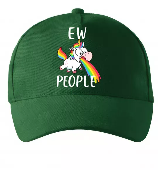 Кепка Ew people Темно-зеленый фото