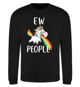 Свитшот Ew people Черный фото