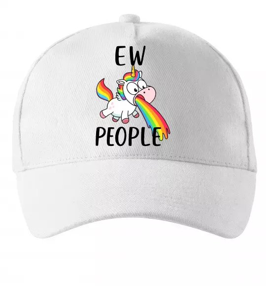 Кепка Ew people Белый фото