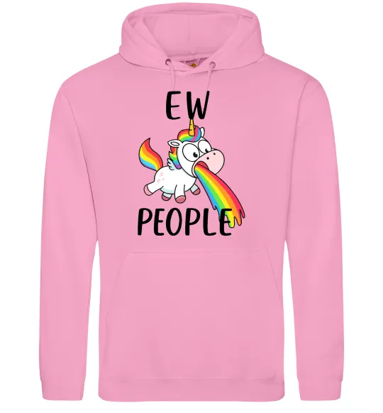 Жіноча толстовка (худі) Ew people Рожевий фото