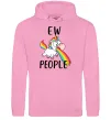 Жіноча толстовка (худі) Ew people Рожевий фото