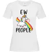 Женская футболка Ew people Белый фото