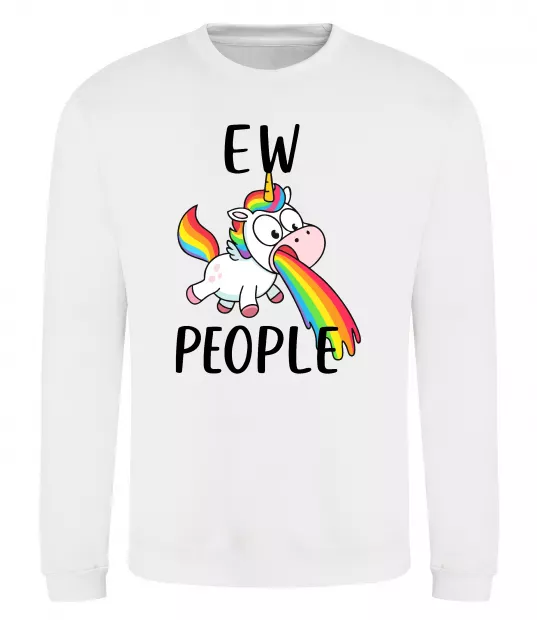 Свитшот Ew people Белый фото