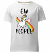 Чоловіча преміум футболка Ew people Білий фото