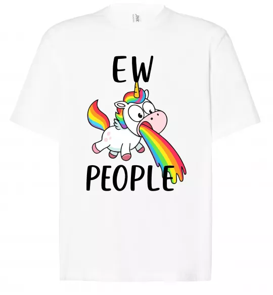 Футболка Оверсайз Ew people Белый фото