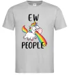 Мужская футболка Ew people Серый фото