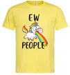 Мужская футболка Ew people Лимонный фото