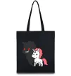 Эко-сумка Evil unicorn Черный фото