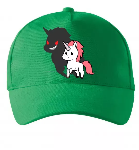 Кепка Evil unicorn Зелений фото
