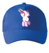 Кепка Drunk unicorn Яскраво-синій фото