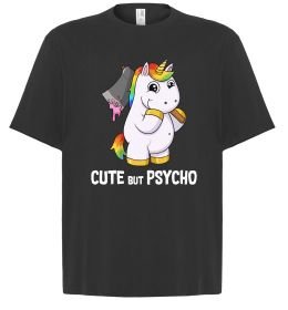 Футболка Оверсайз Cute but psycho Футболка Оверсайз Cute but psycho