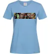 Жіноча футболка Комікс вартові галактики Блакитний фото