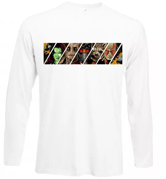 Лонгслив Комікс вартові галактики Белый фото