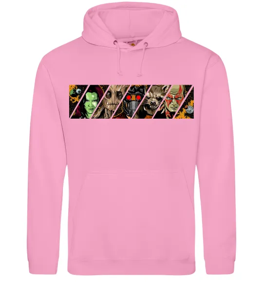 Женская толстовка (худи) Комікс вартові галактики Розовый фото