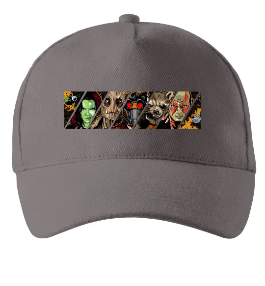 Кепка Комікс вартові галактики Серый фото