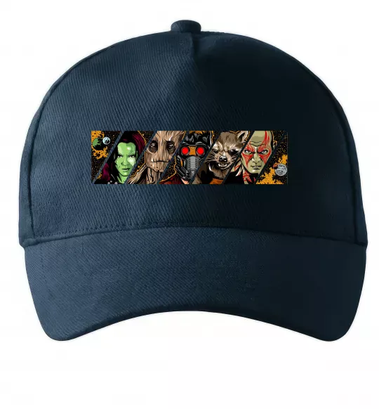 Кепка Комікс вартові галактики Темно-синій фото