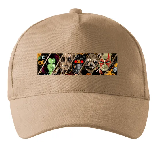 Кепка Комікс вартові галактики Песочный фото