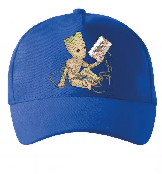 Кепка Грут з касетою Ярко-синий фото