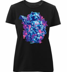 Жіноча преміум футболка Вартові галактики постер