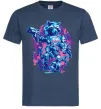 Чоловіча футболка Вартові галактики постер Темно-синій фото