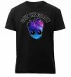 Чоловіча преміум футболка Save the galaxy Грут Чорний фото