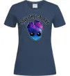 Жіноча футболка Save the galaxy Грут Темно-синій Жіноча футболка Save the galaxy Грут Темно-синій фото