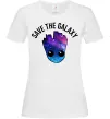 Жіноча футболка Save the galaxy Грут Білий Жіноча футболка Save the galaxy Грут Білий фото