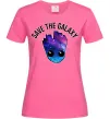 Жіноча футболка Save the galaxy Грут Яскраво-рожевий Жіноча футболка Save the galaxy Грут Яскраво-рожевий фото
