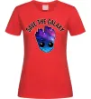 Жіноча футболка Save the galaxy Грут Червоний Жіноча футболка Save the galaxy Грут Червоний фото