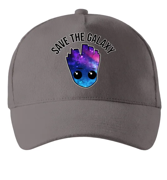 Кепка Save the galaxy Грут Серый фото