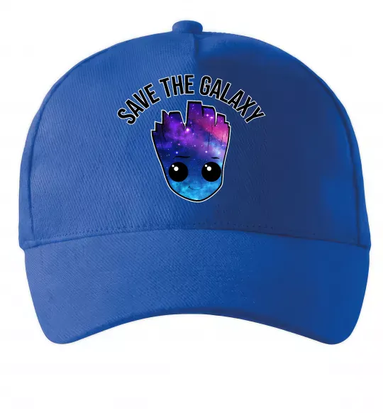 Кепка Save the galaxy Грут Яскраво-синій фото