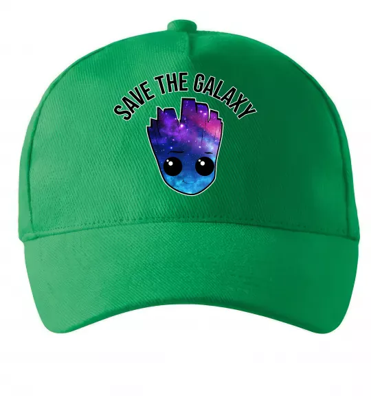 Кепка Save the galaxy Грут Зелений фото